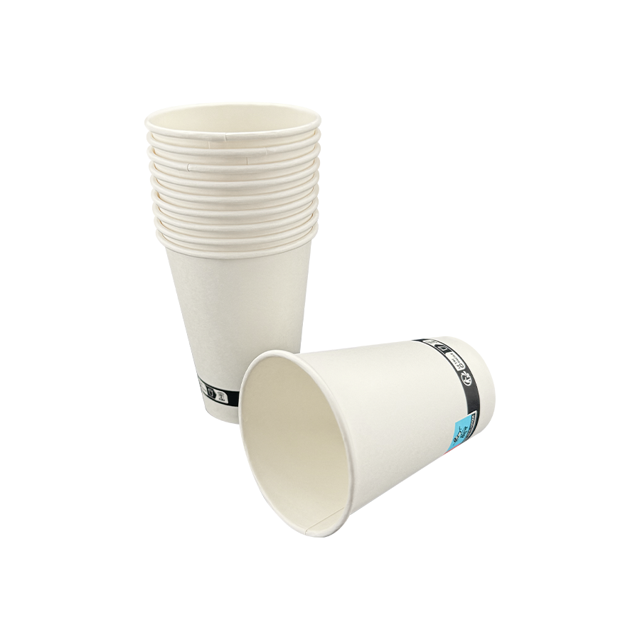 7.5oz Single Wall White Disposable Paper Cups